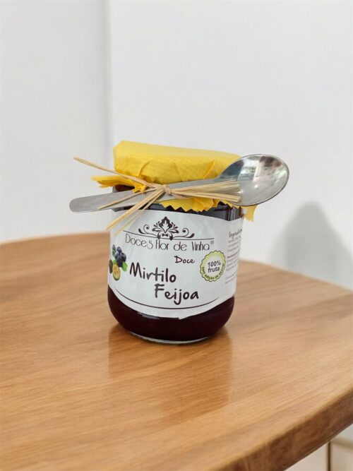 Doce de Mirtilo e Feijoa - Sem Açúcar